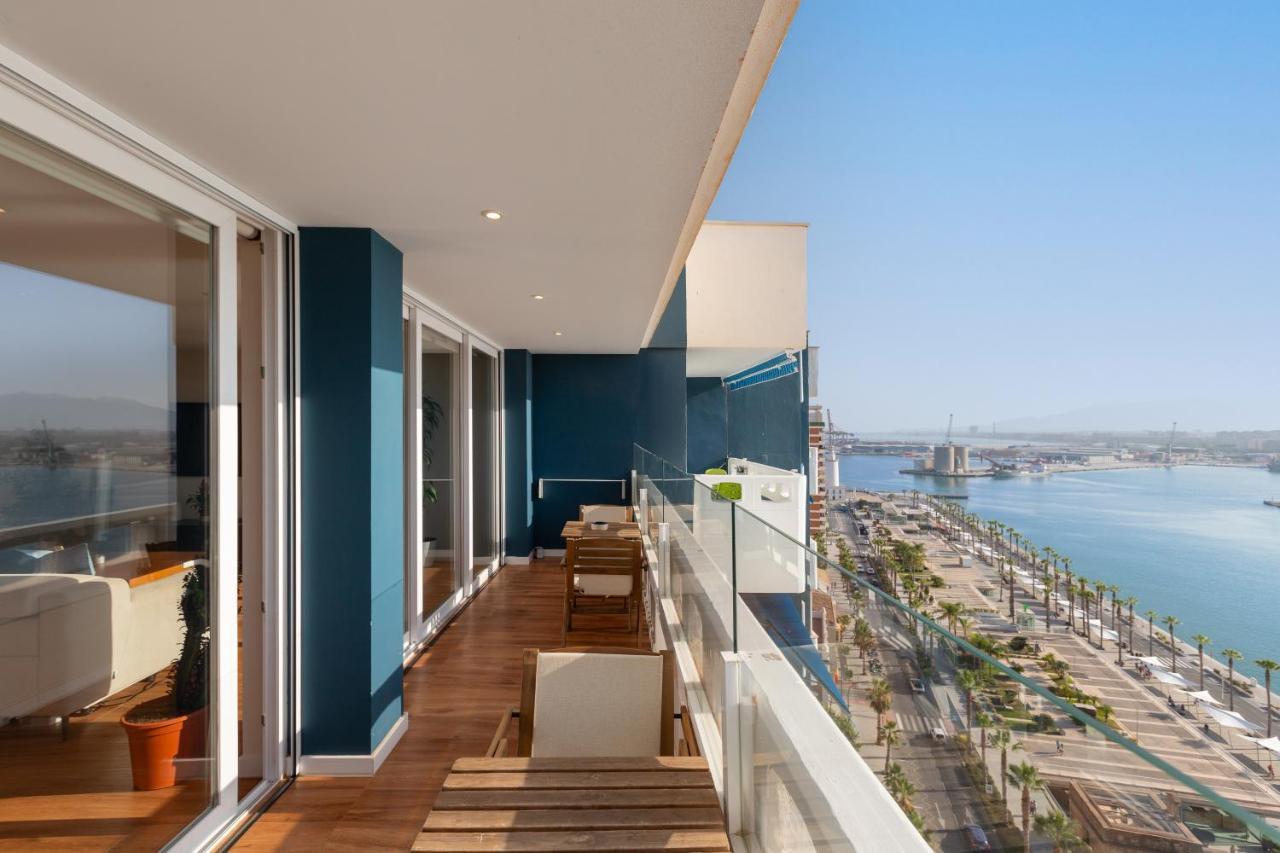 Luxury Beach/Port Apartment Málaga Buitenkant foto