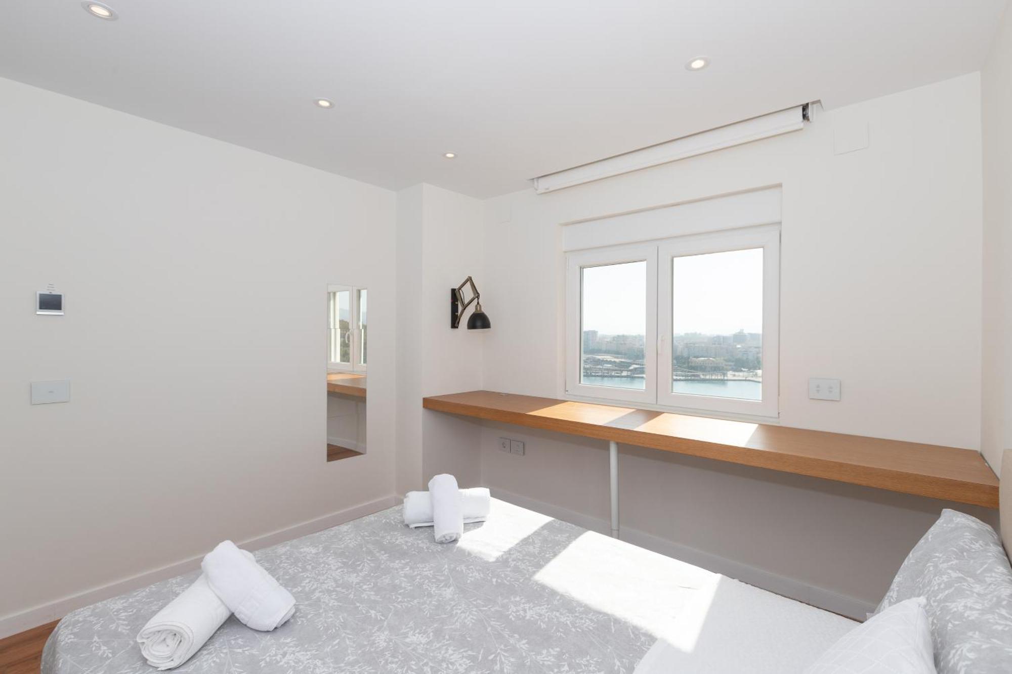 Luxury Beach/Port Apartment Málaga Buitenkant foto