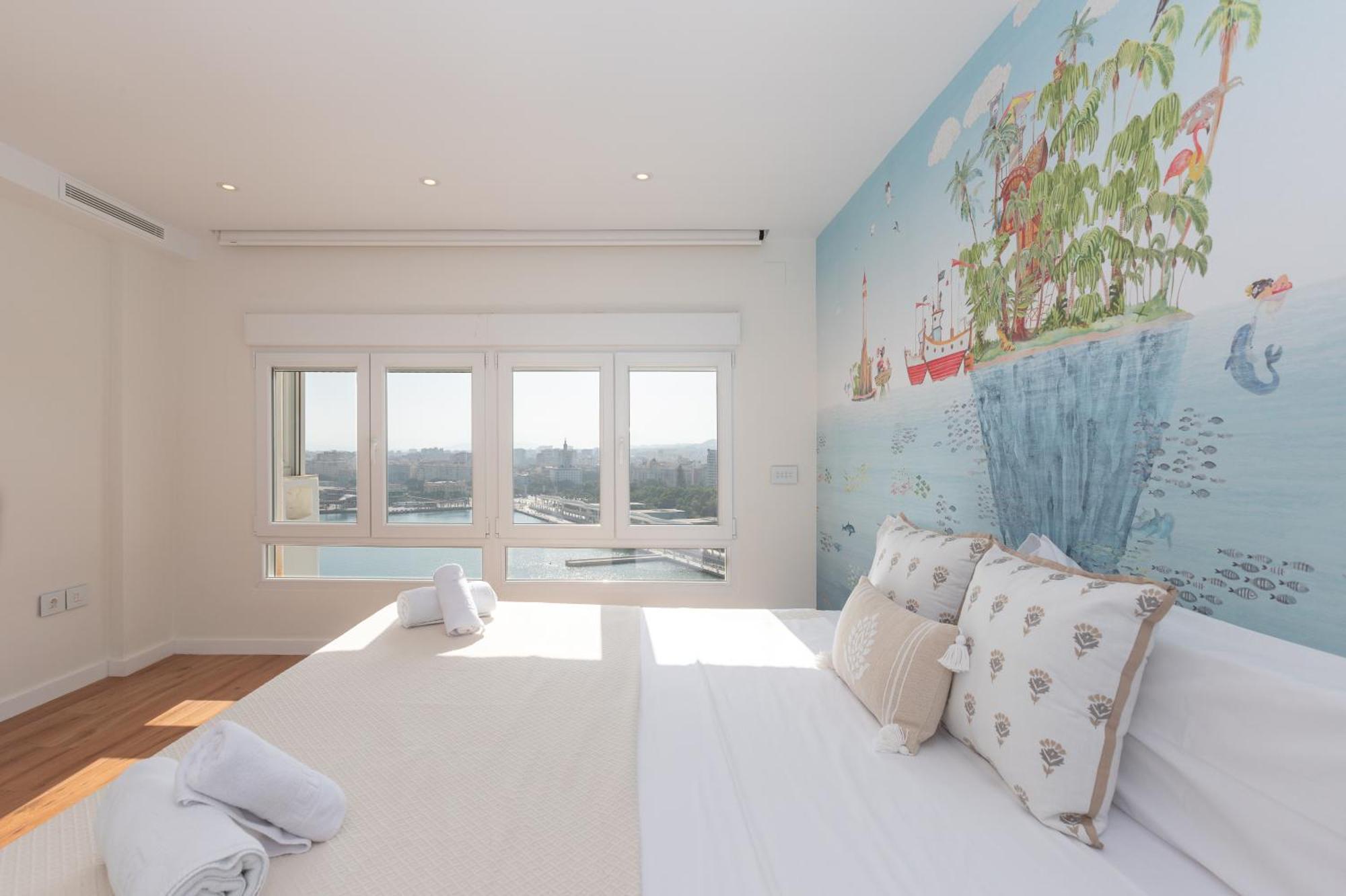 Luxury Beach/Port Apartment Málaga Buitenkant foto